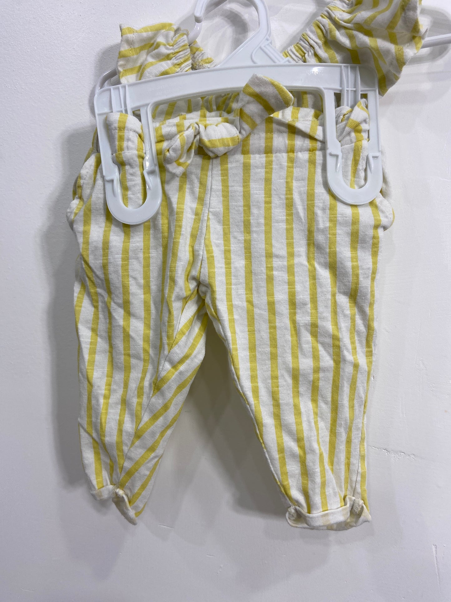 JESSICA SIMPSON 3/6M STRIPED 2PC SET