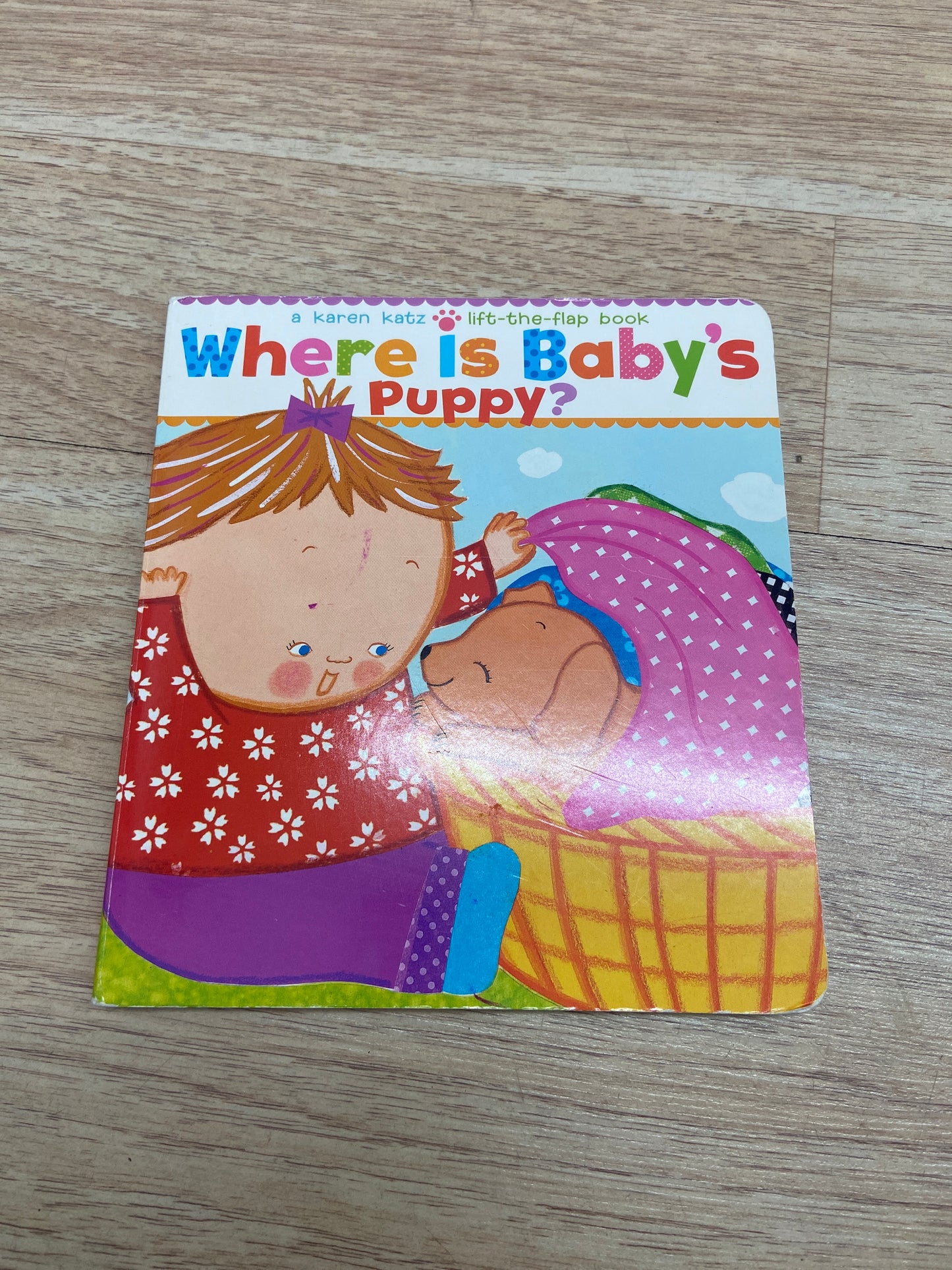 WHERE IS BABYS PUPPY BOOK