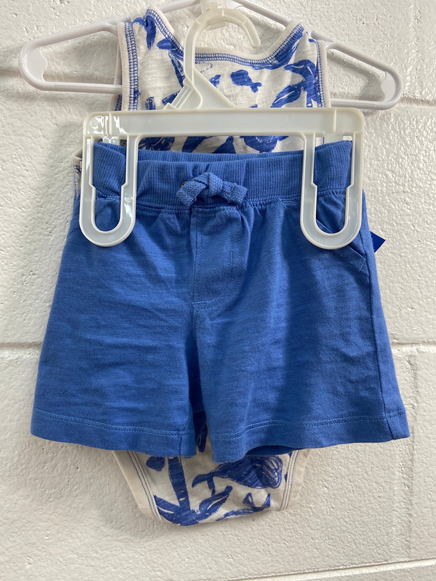 CARTERS 2PC 12M BOYS TANK