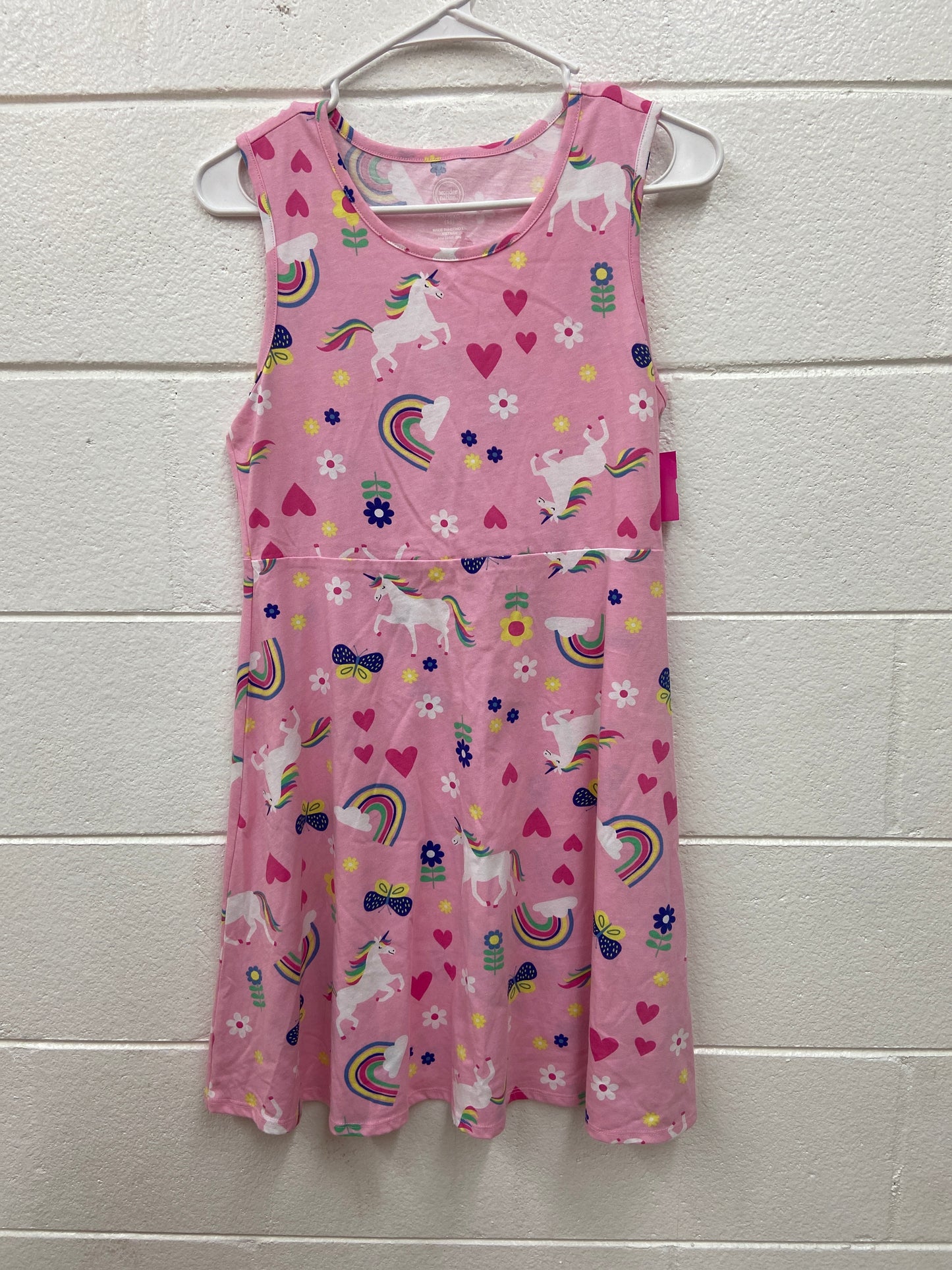 GIRLS WONDER NATION UNICORN DRESS SIZE 18