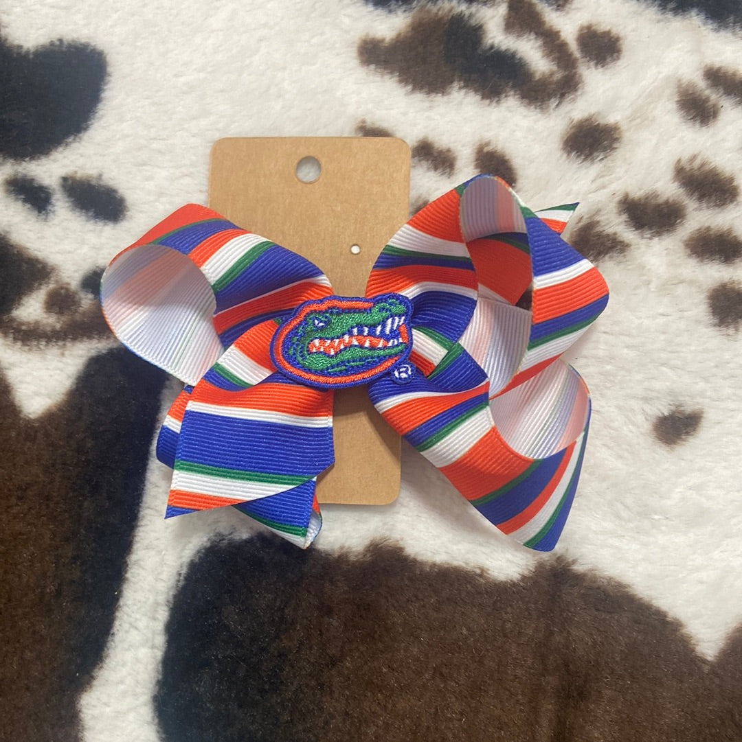 FLORIDA GATORS HAIR BOW