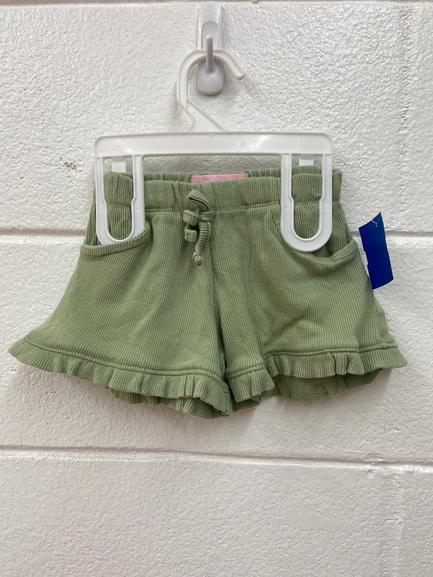 GIRLS 2T FREESTYLE RIBBED SHORTS