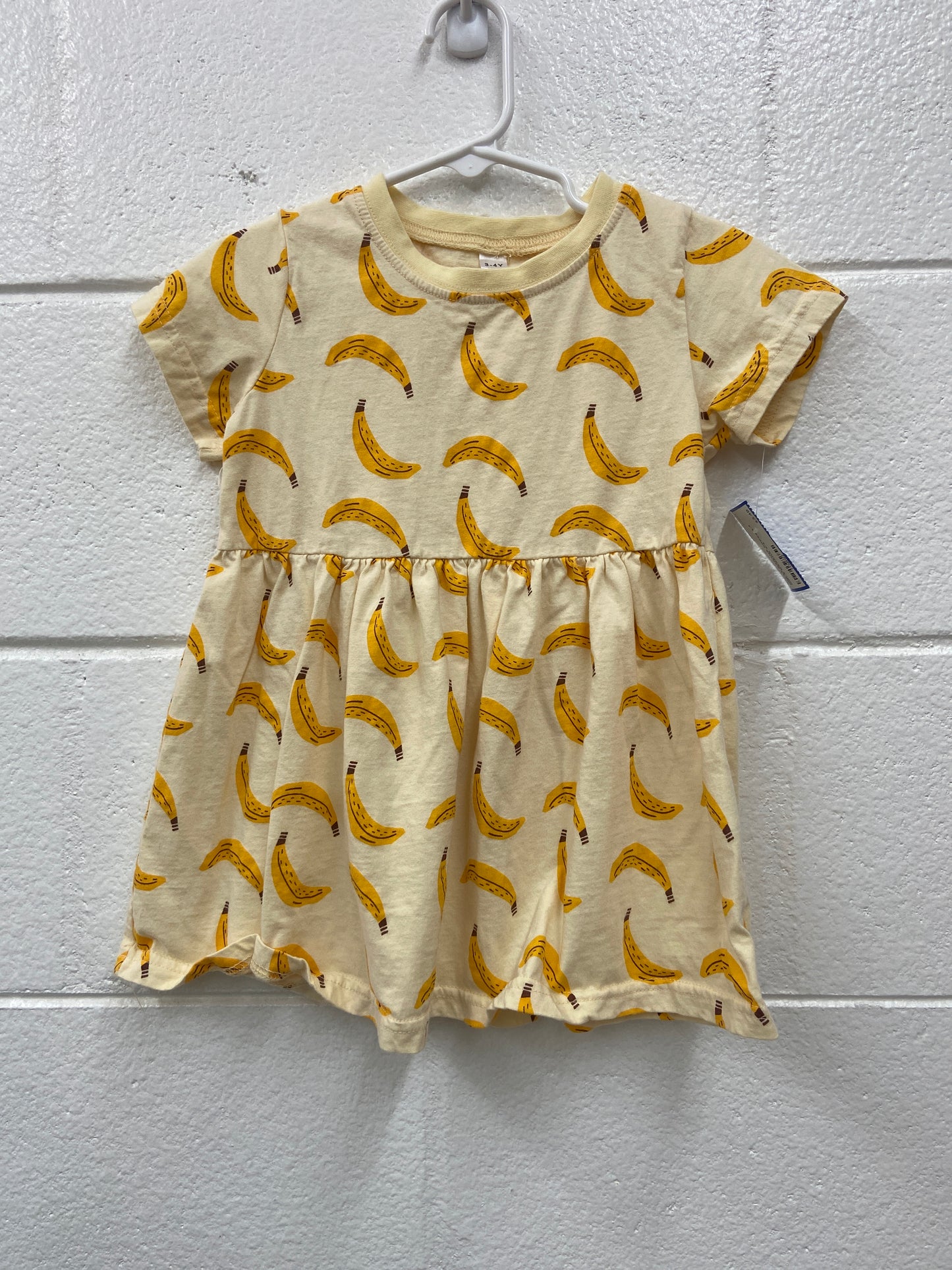 BANANA DRESS 3-4 GIRLS