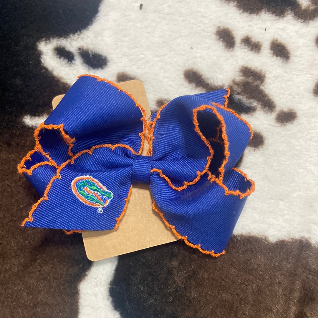 FLORIDA GATORS HAIR BOW