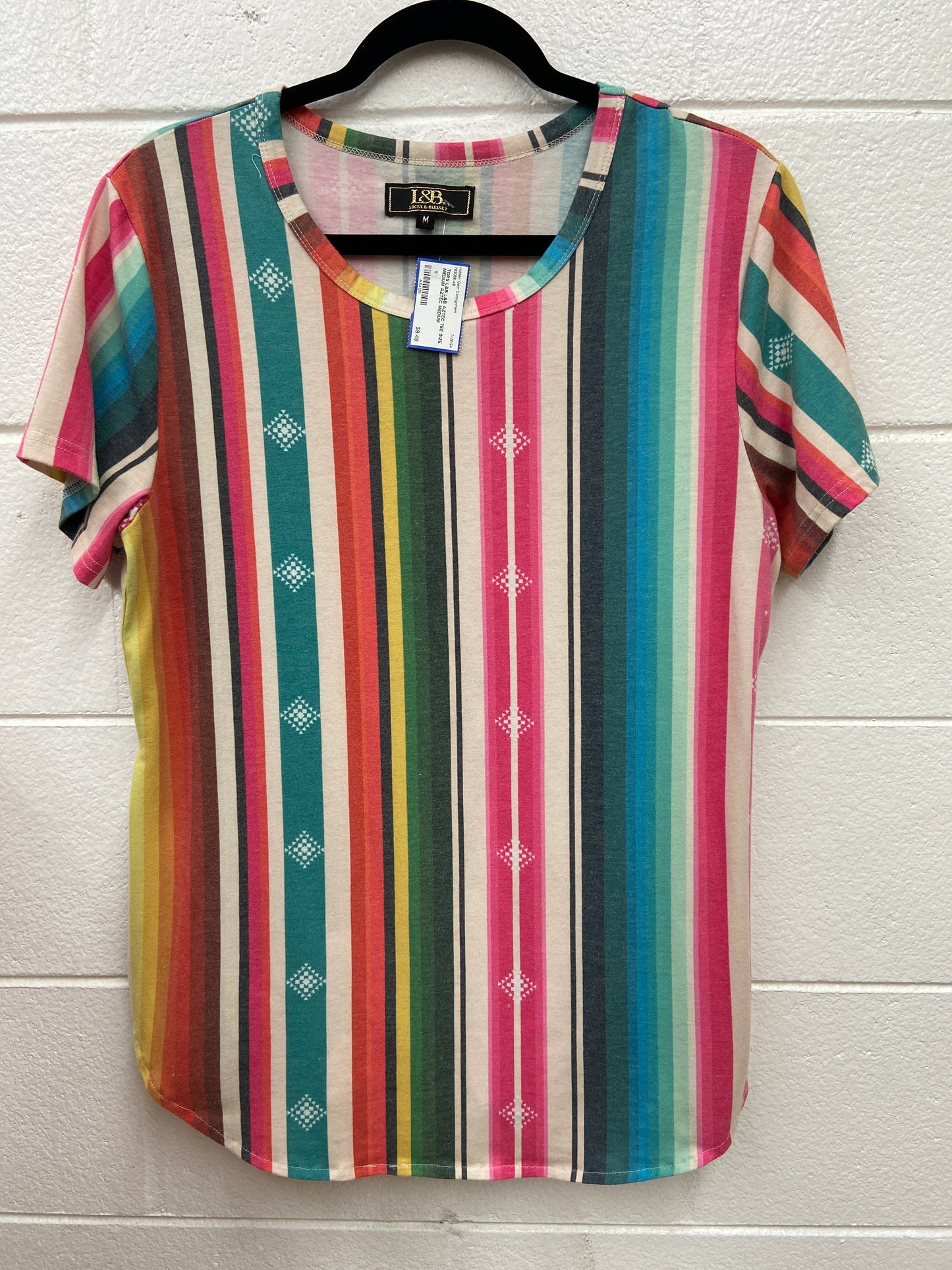 L&B AZTEC TEE SIZE MEDIUM