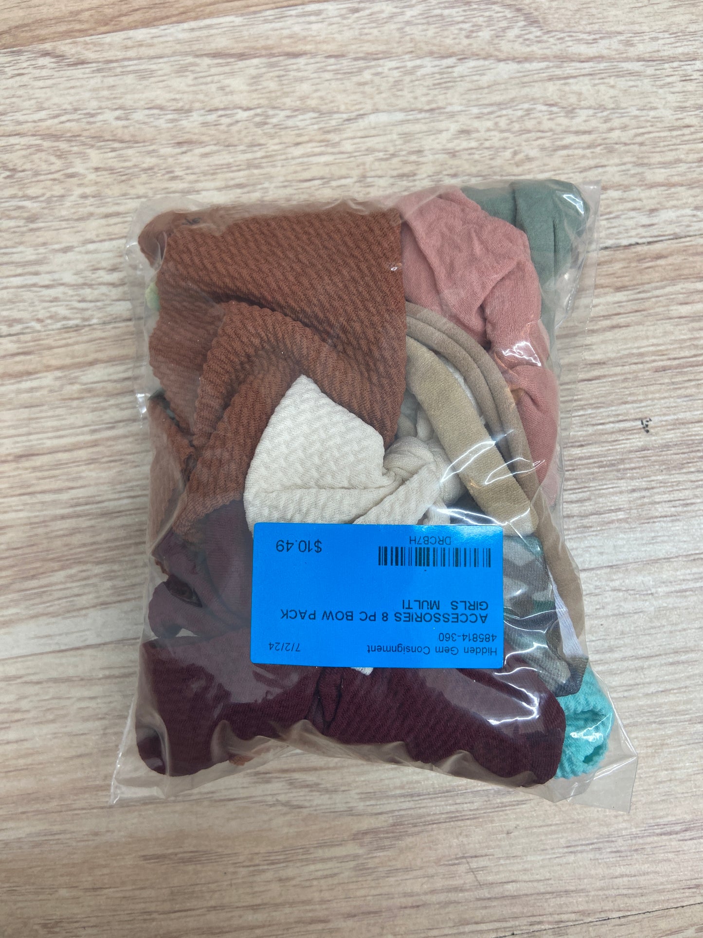 8 PC BOW PACK GIRLS