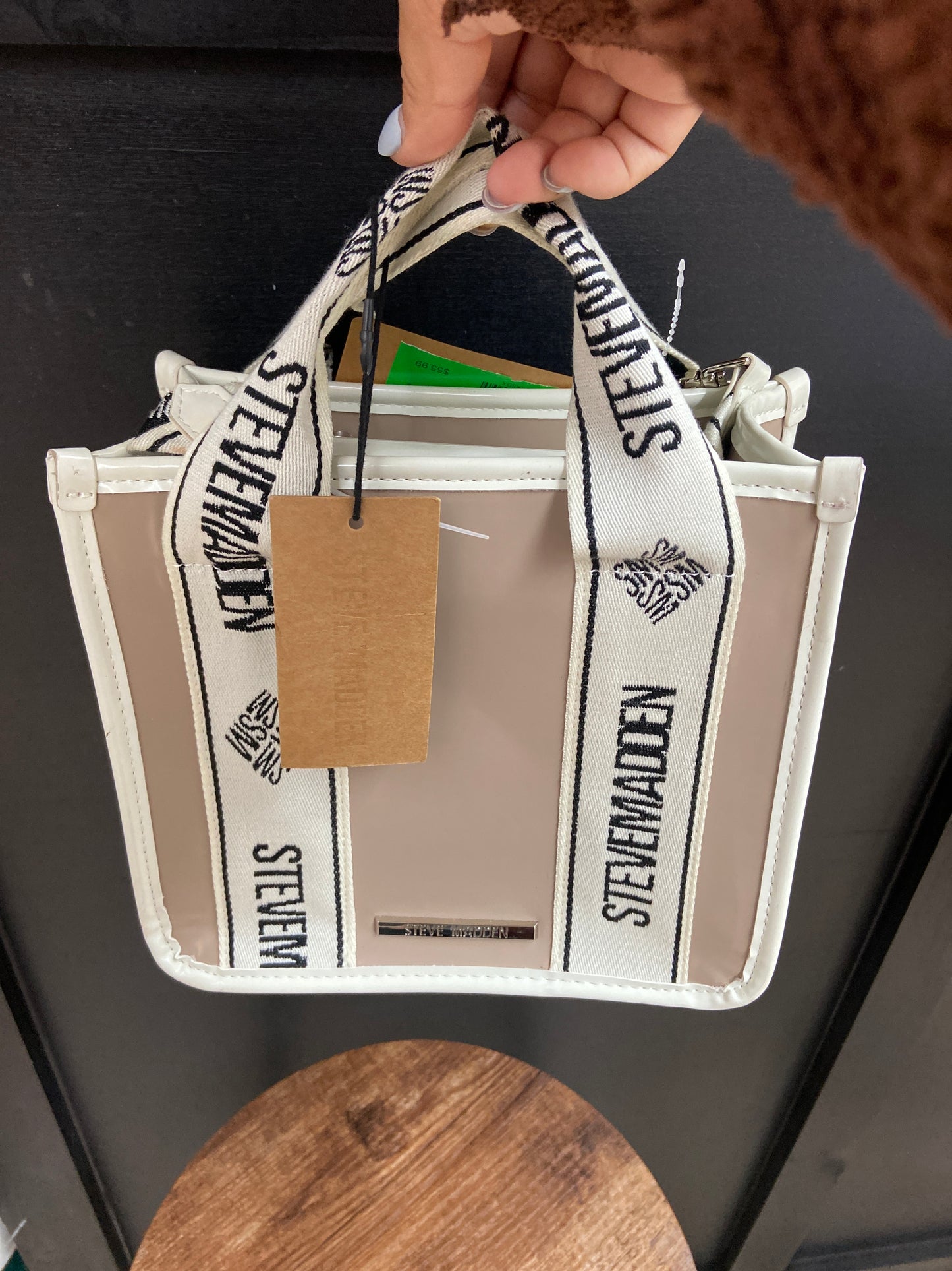 *NWT* STEVEMADDEN TIMELESS TAUPE HANDBAG