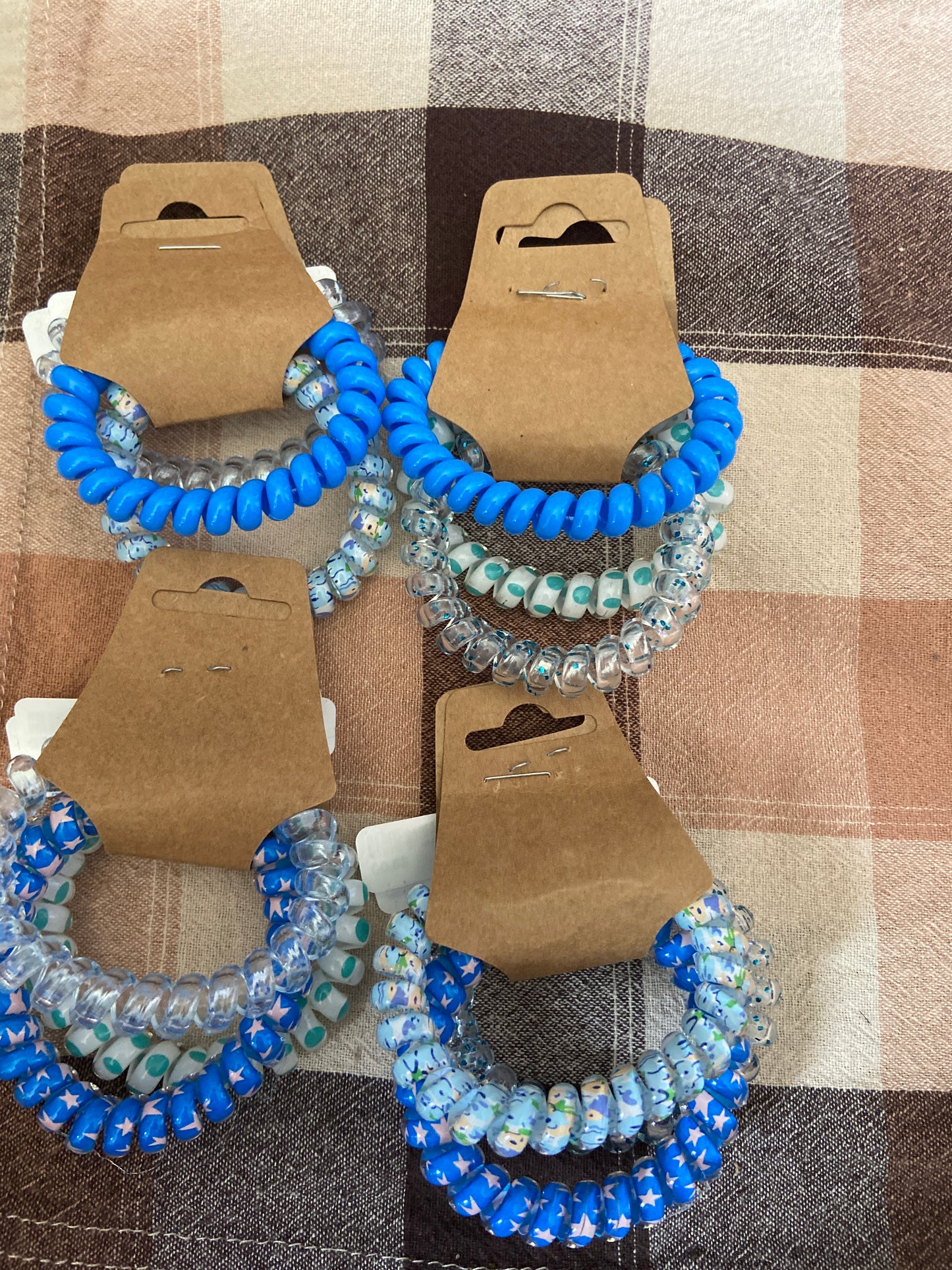 SET OF 3 COIL HAIR TIES