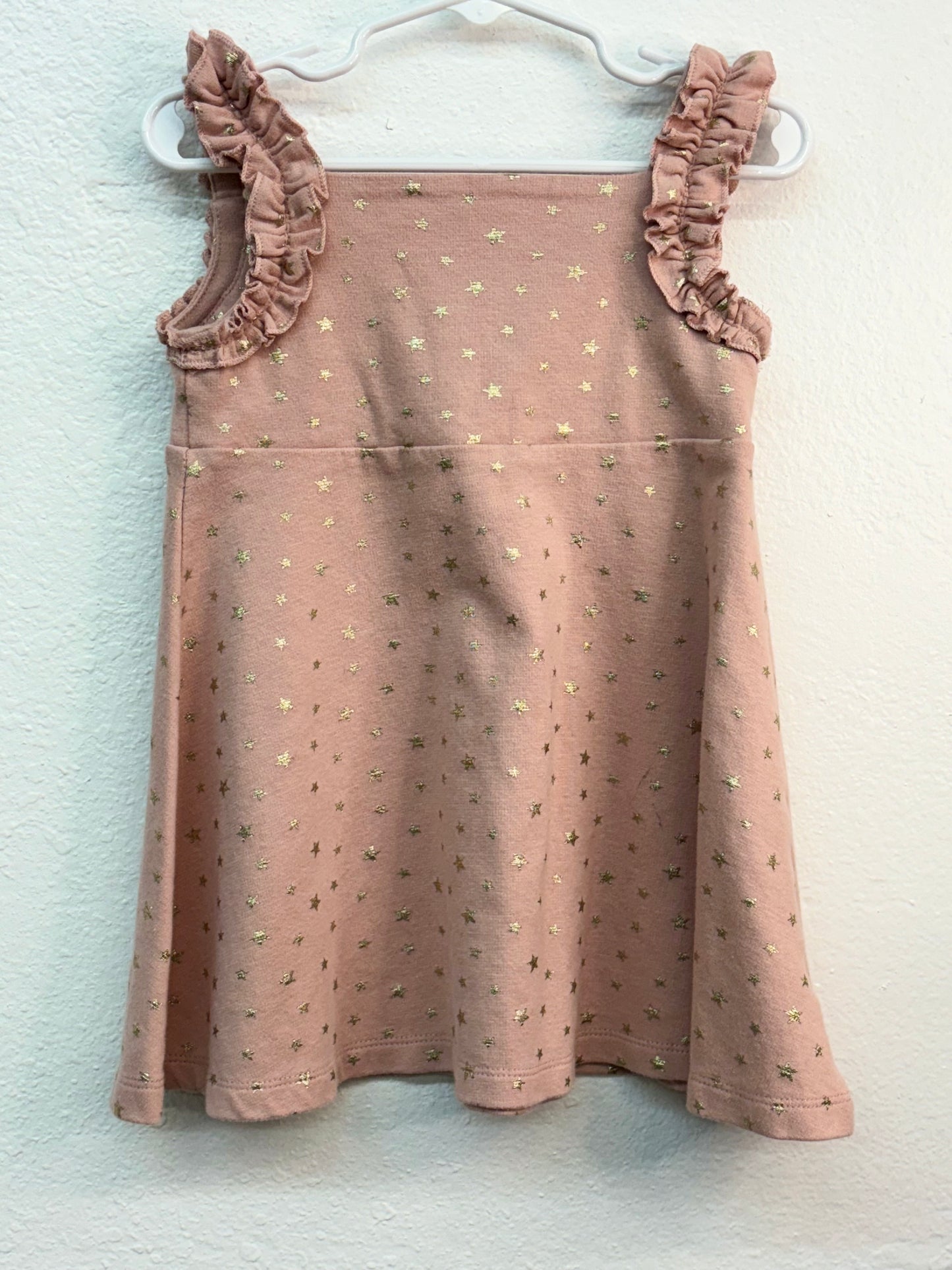 GIRLS RACHEL ZOE PINK STAR DRESS 3T