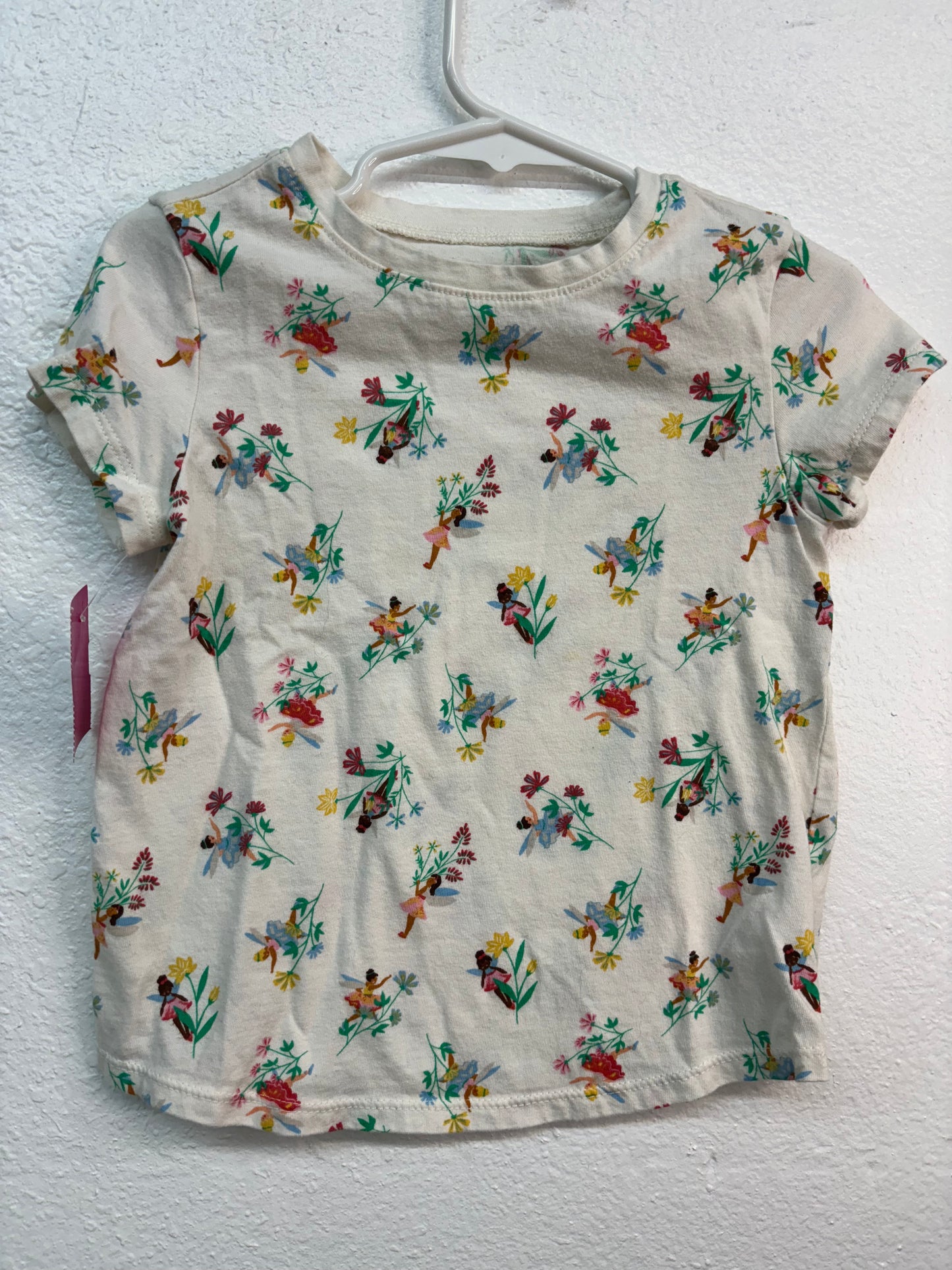 GIRLS OLD NAVY WHITE FAIRY TOP 3T