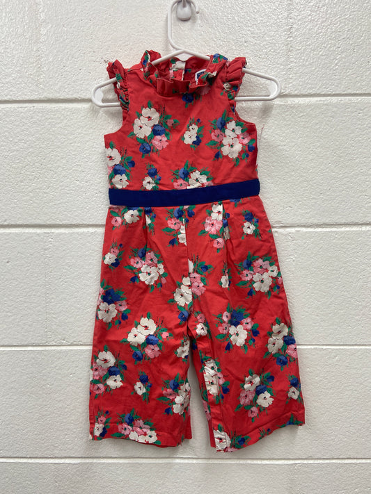 GIRLS JANIE & JACK FLORAL DRESS SIZE 18-24M