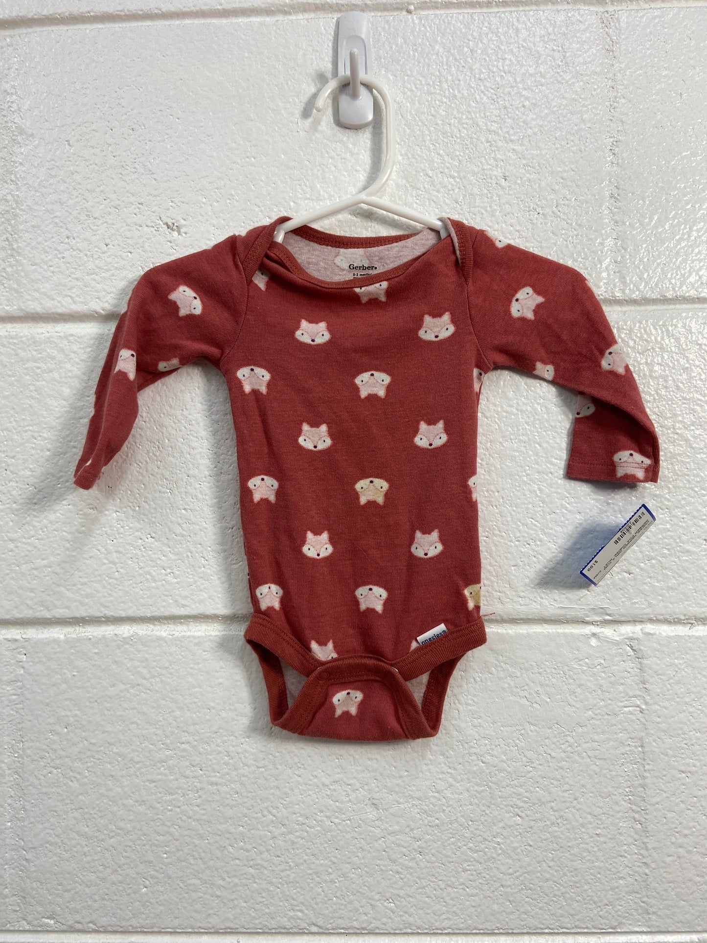GIRLS 0/3M GERBER FOX ONEISE