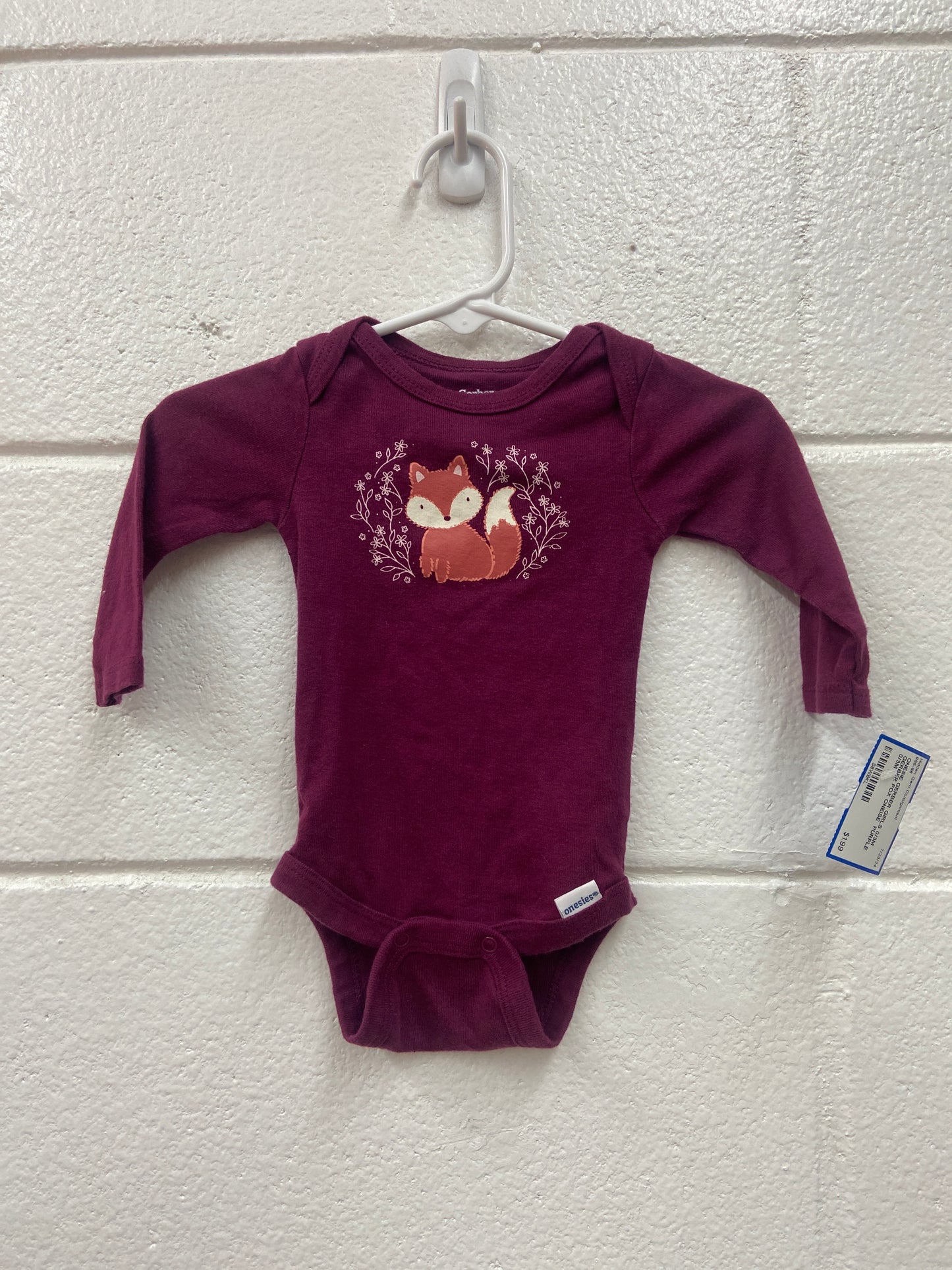 GIRLS 0/3M GERBER FOX ONEISE