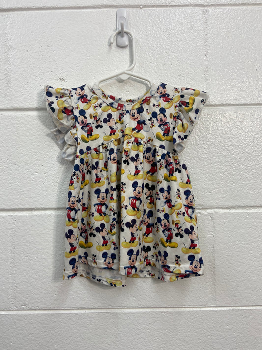 GIRLS MICKEY DRESS SIZE 6-9M