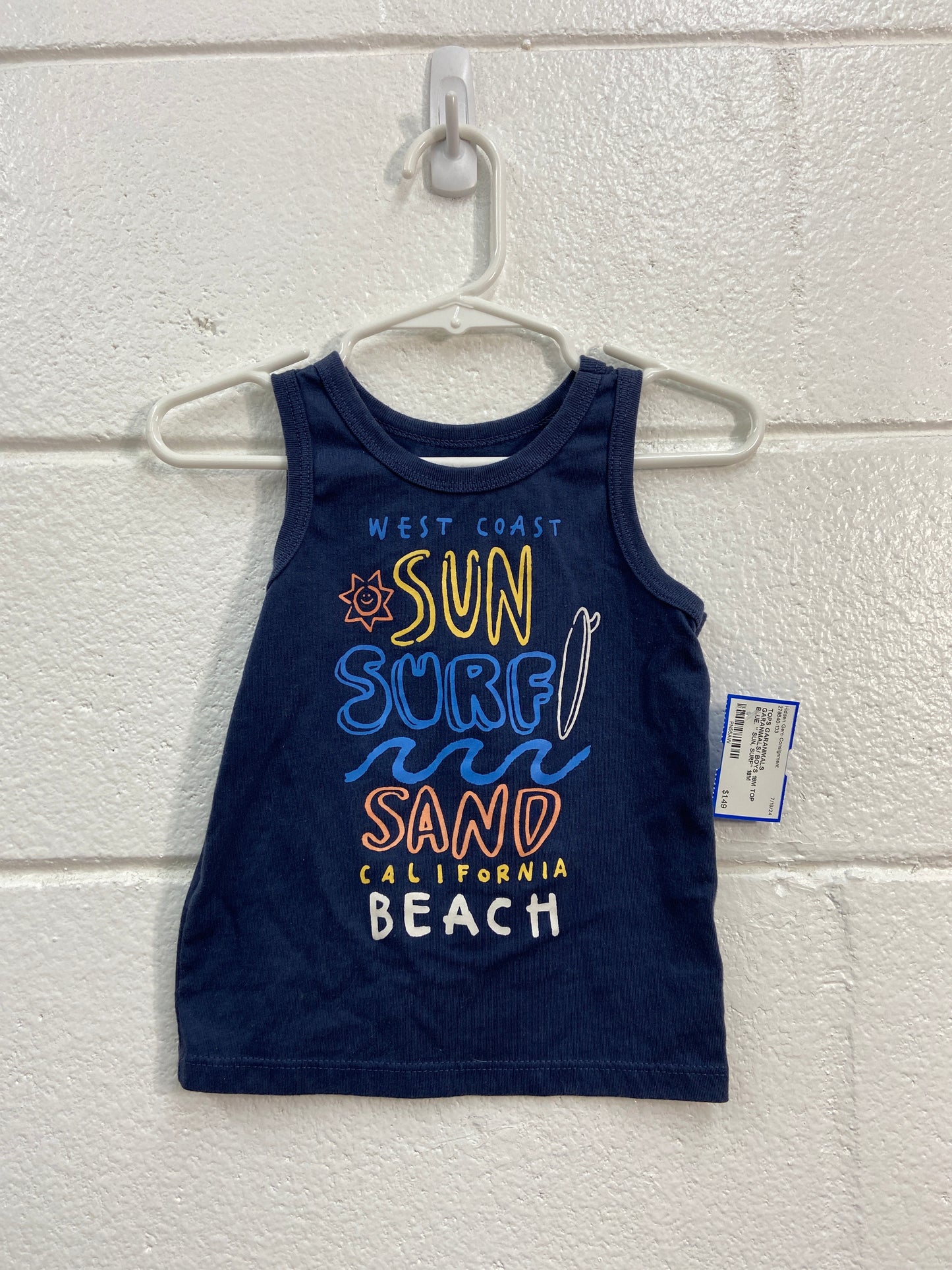GARANIMALS/ BOYS 18M TOP