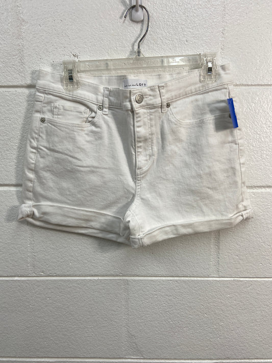 LOFT SIZE 6 CUFFED DENIM SHORTS