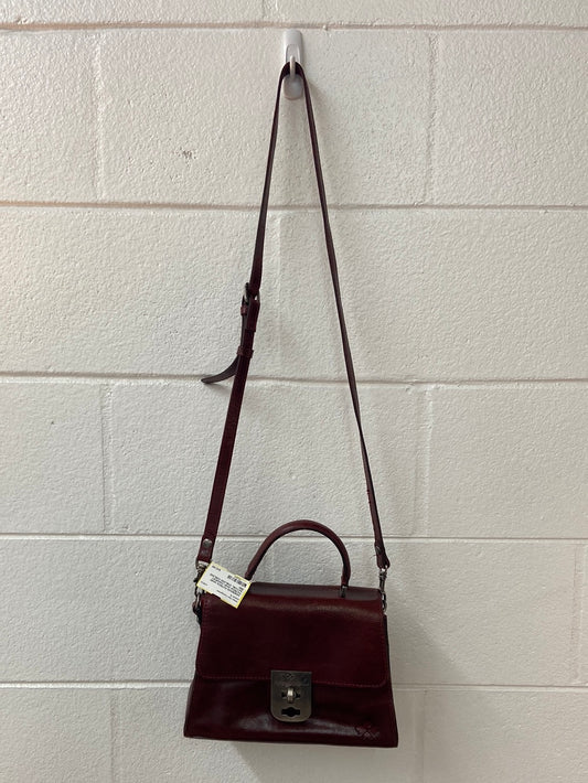 PATRICIA NASH CHAUNCEY SATCHEL OXBLOOD