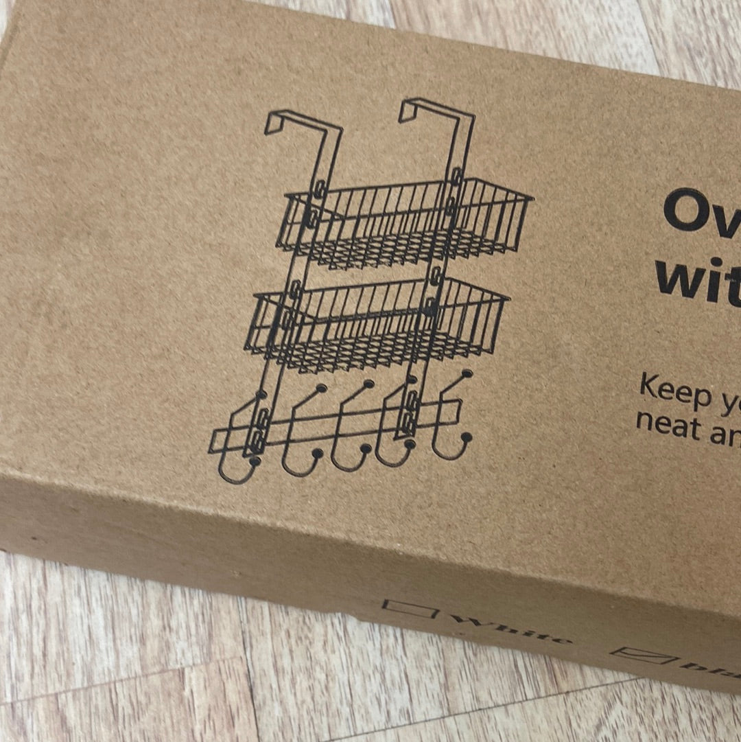 *NEW* OVER THE DOOR HOOKS WITH MESH BASKETS