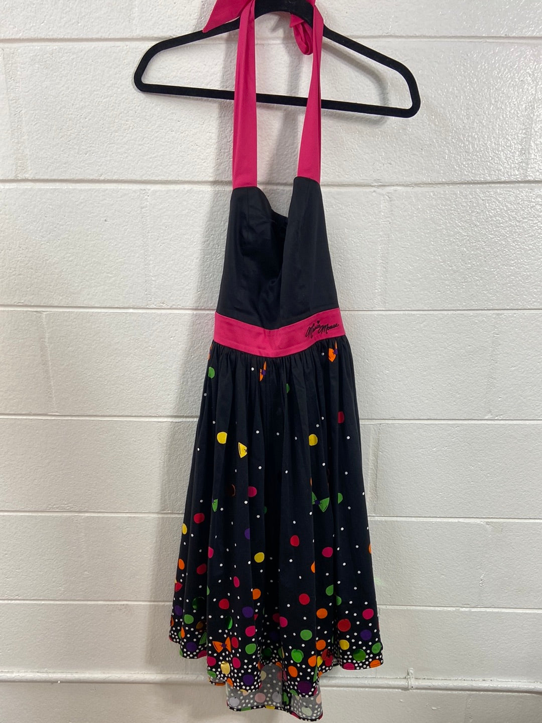 DISNEY PARKS MINNIE MOUSE ROCK THE DOTS DRESS SIZE MEDIUM