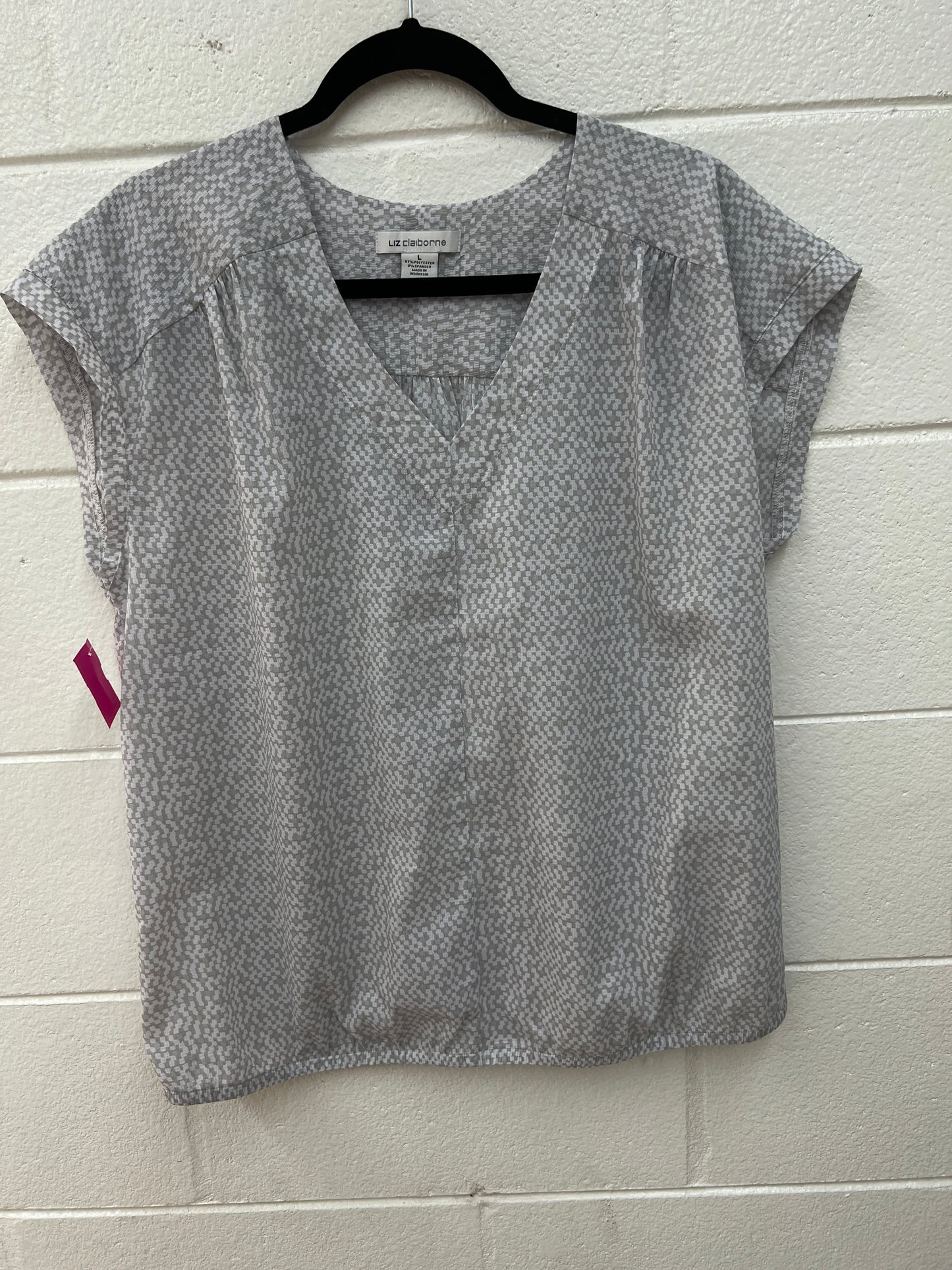 WOMENS LARGE LIZ CLAIBORNE DESIGN TOP