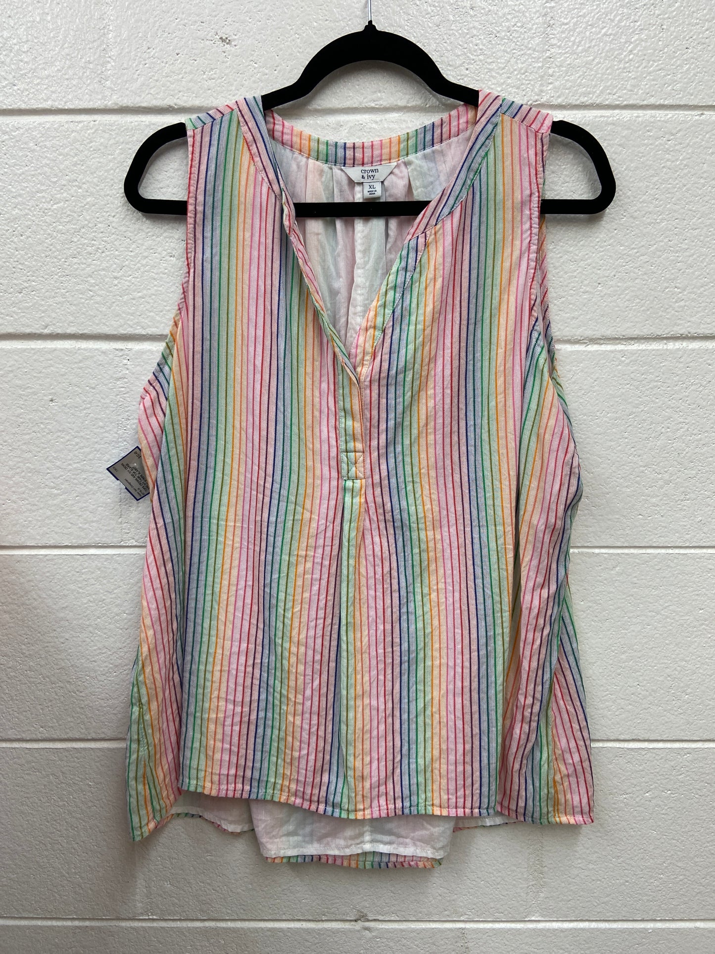 CROWN AND IVY TANK TOP XLARGE