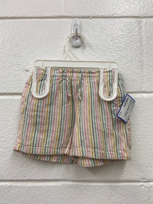 GIRLS 2T OLD NAVY STRIPED SHORTS