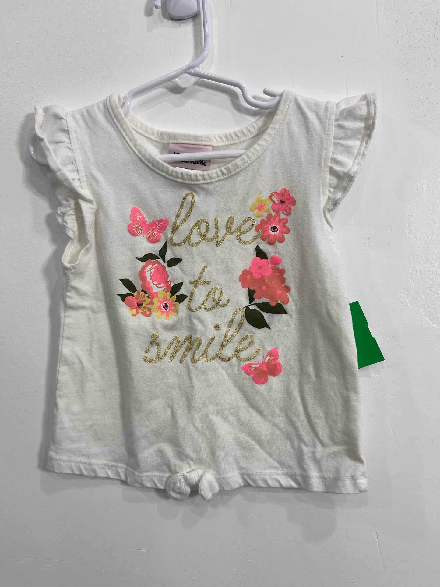 LITTLE LASS 5T 'LIVE TO SMILE' TOP