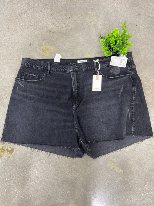 GOOD AMERICAN NWT SIZE 18 DENIM SHORTS