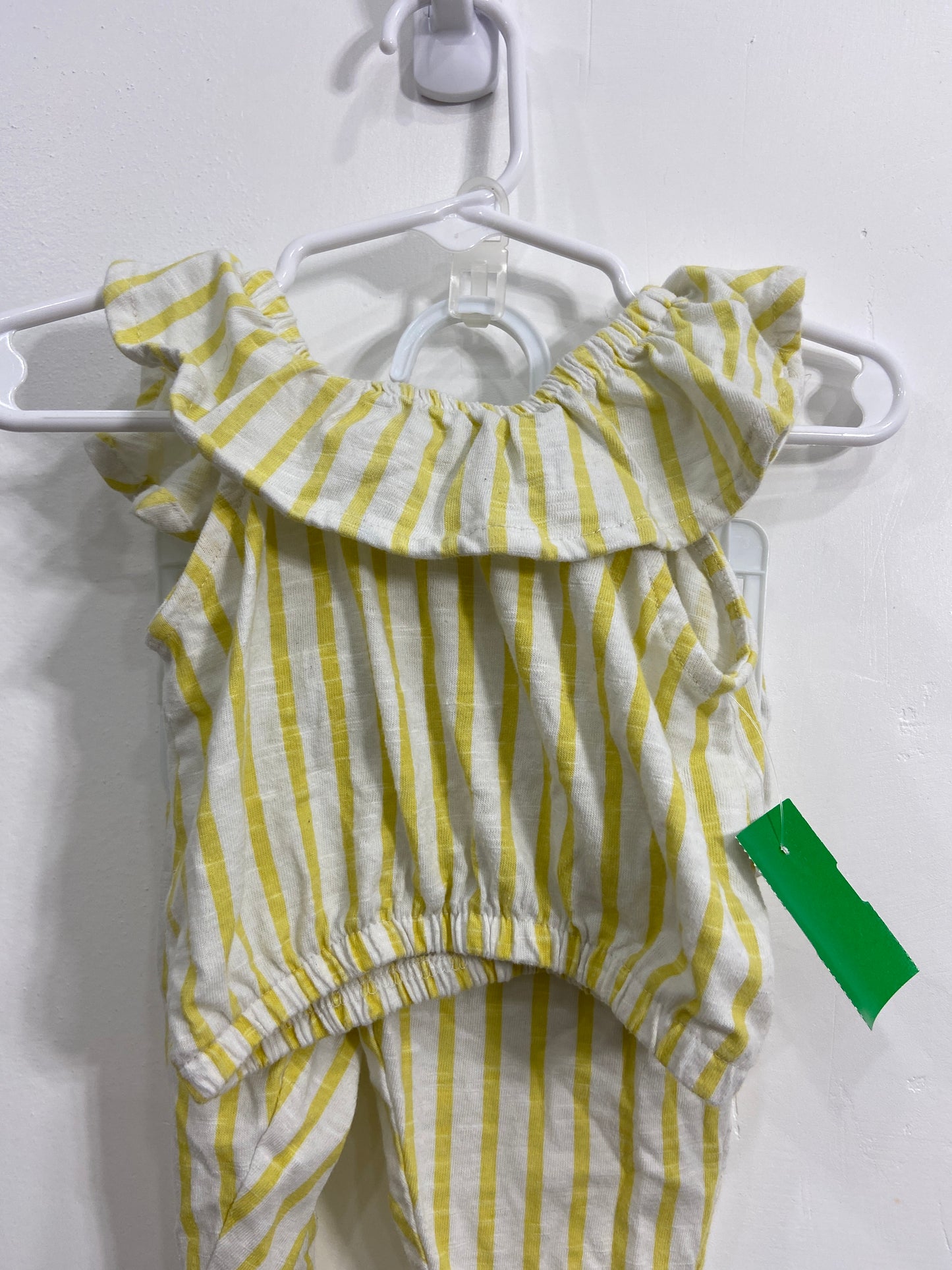 JESSICA SIMPSON 3/6M STRIPED 2PC SET