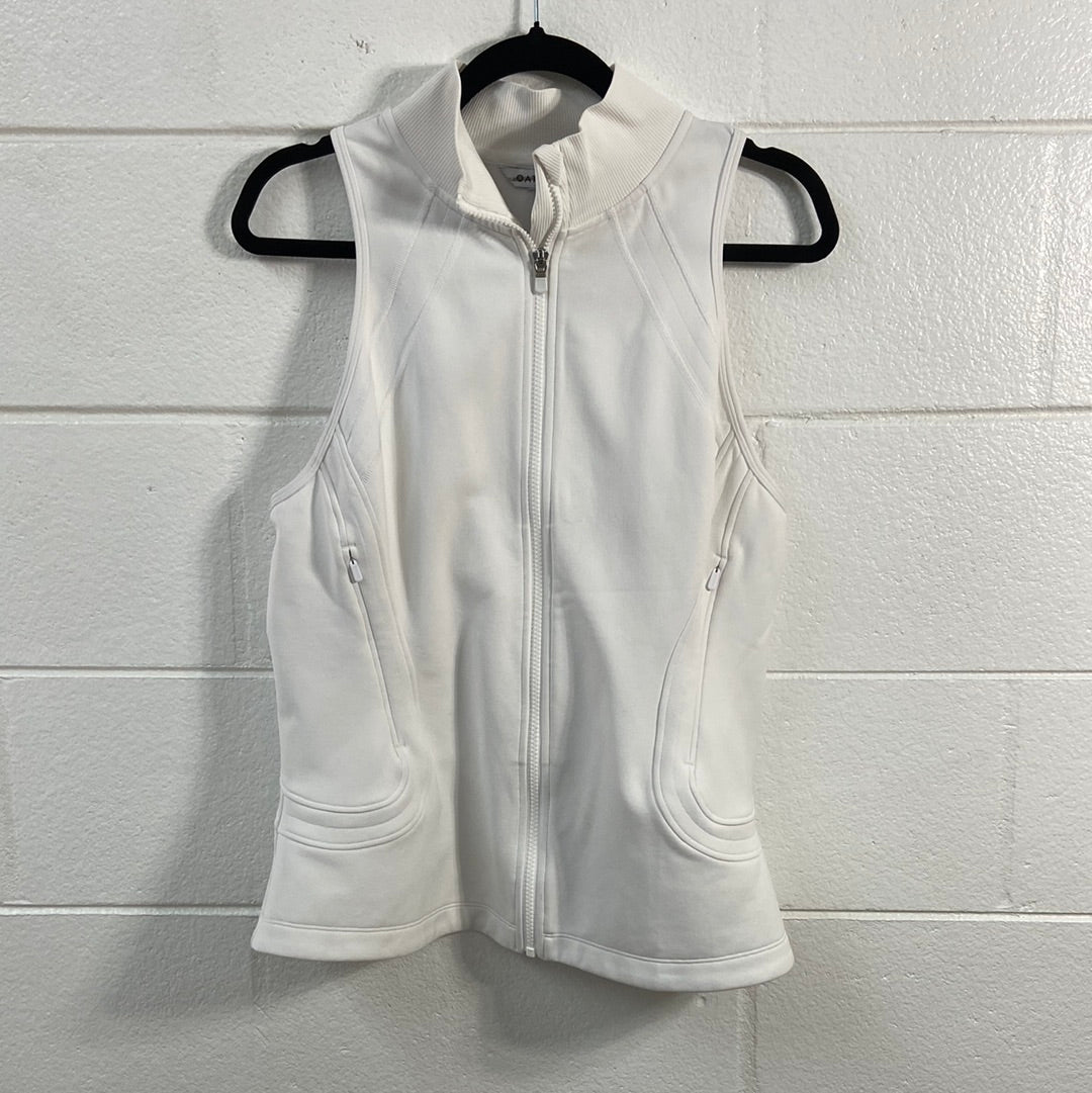 **in pickup bin**ATHLETA ZIP UP ATHLETIC VEST SIZE LARGE