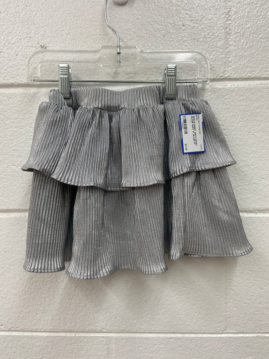 GIRLS DISNEY SILVER SKIRT 4T