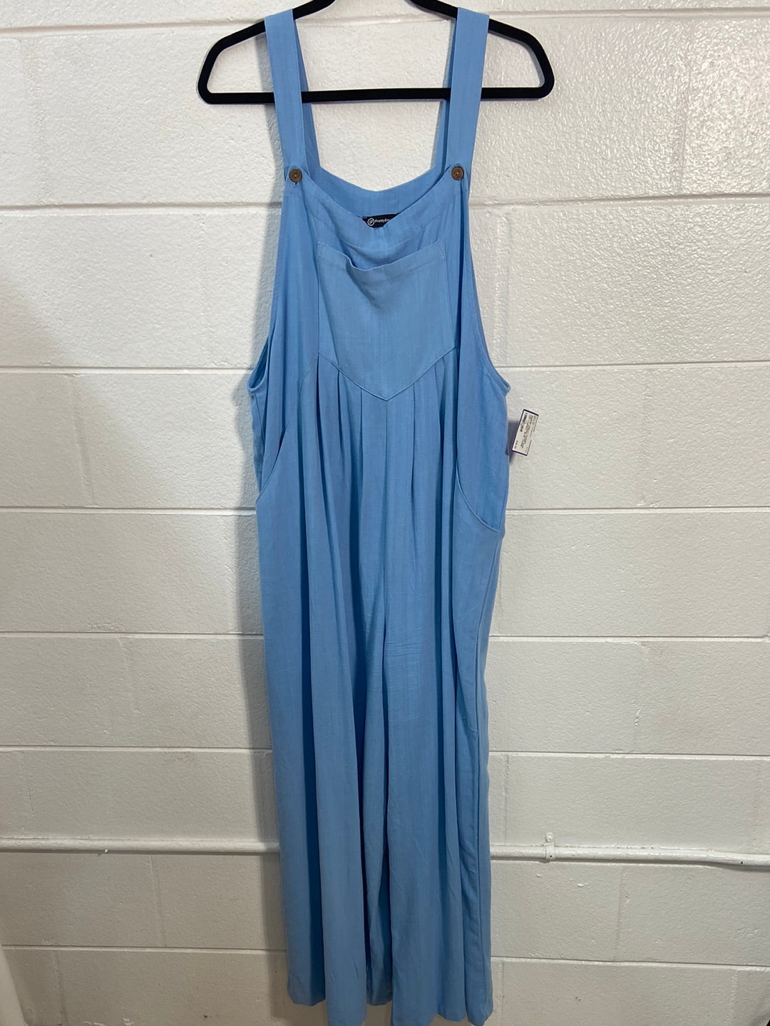 PRETTY GARDEN LARGE WIDE LEG JUMPSUIT