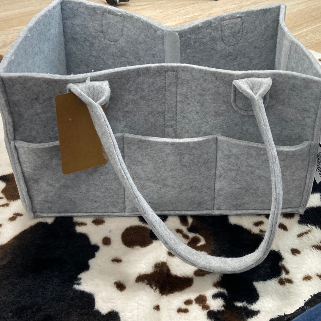 GREY UTILITY BAG