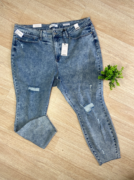 WOMENS JUDY BLUE SKINNY FIT JEANS NEW WITH TAGS SIZE 24