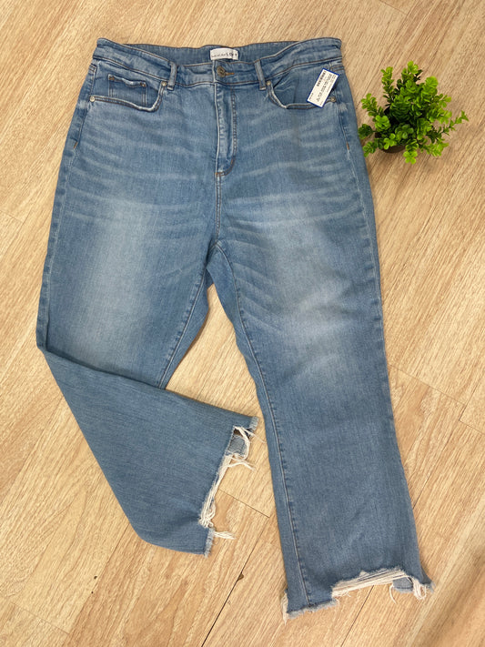 LOFT SIZE 14 RAW HEM JEANS