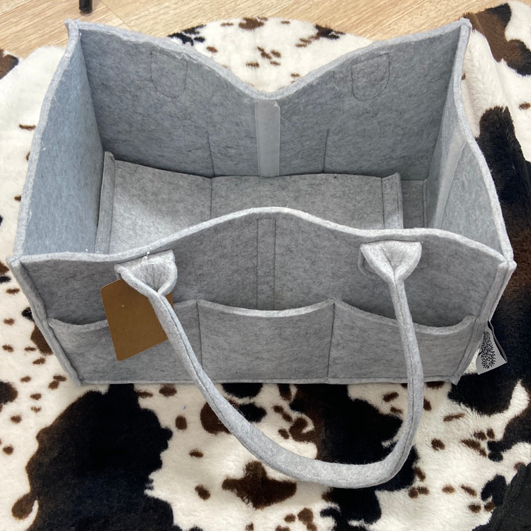 GREY UTILITY BAG