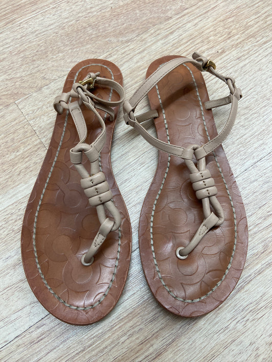COACH/ WOMEN 8.5 SANDALS
