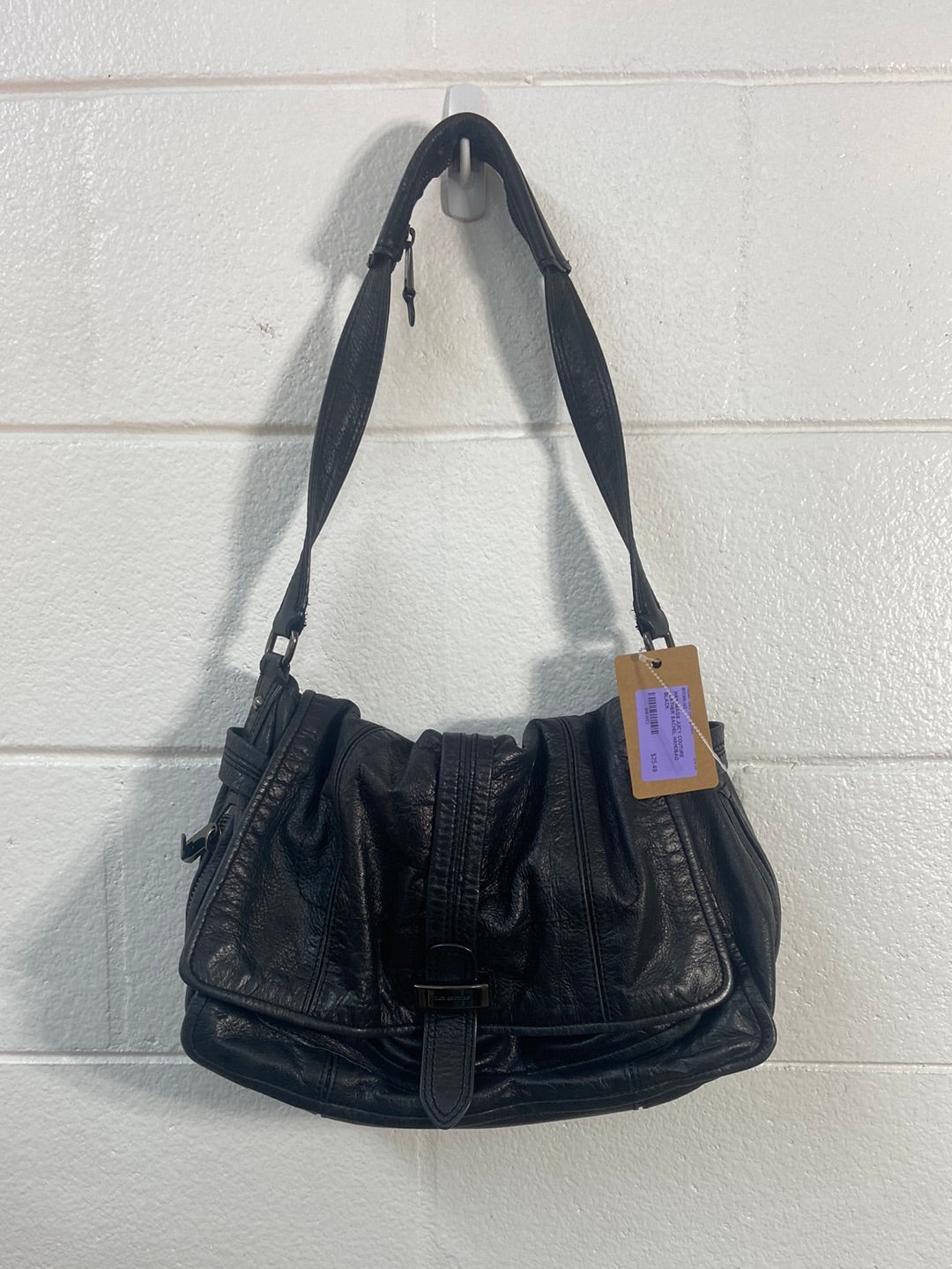 JUICY COUTURE LEATHER SACHEL HANDBAG