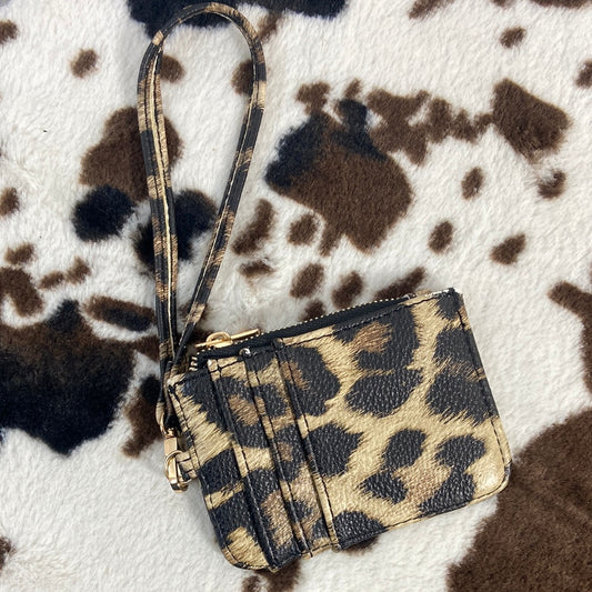 CHEETAH PRINT CARD HOLDER