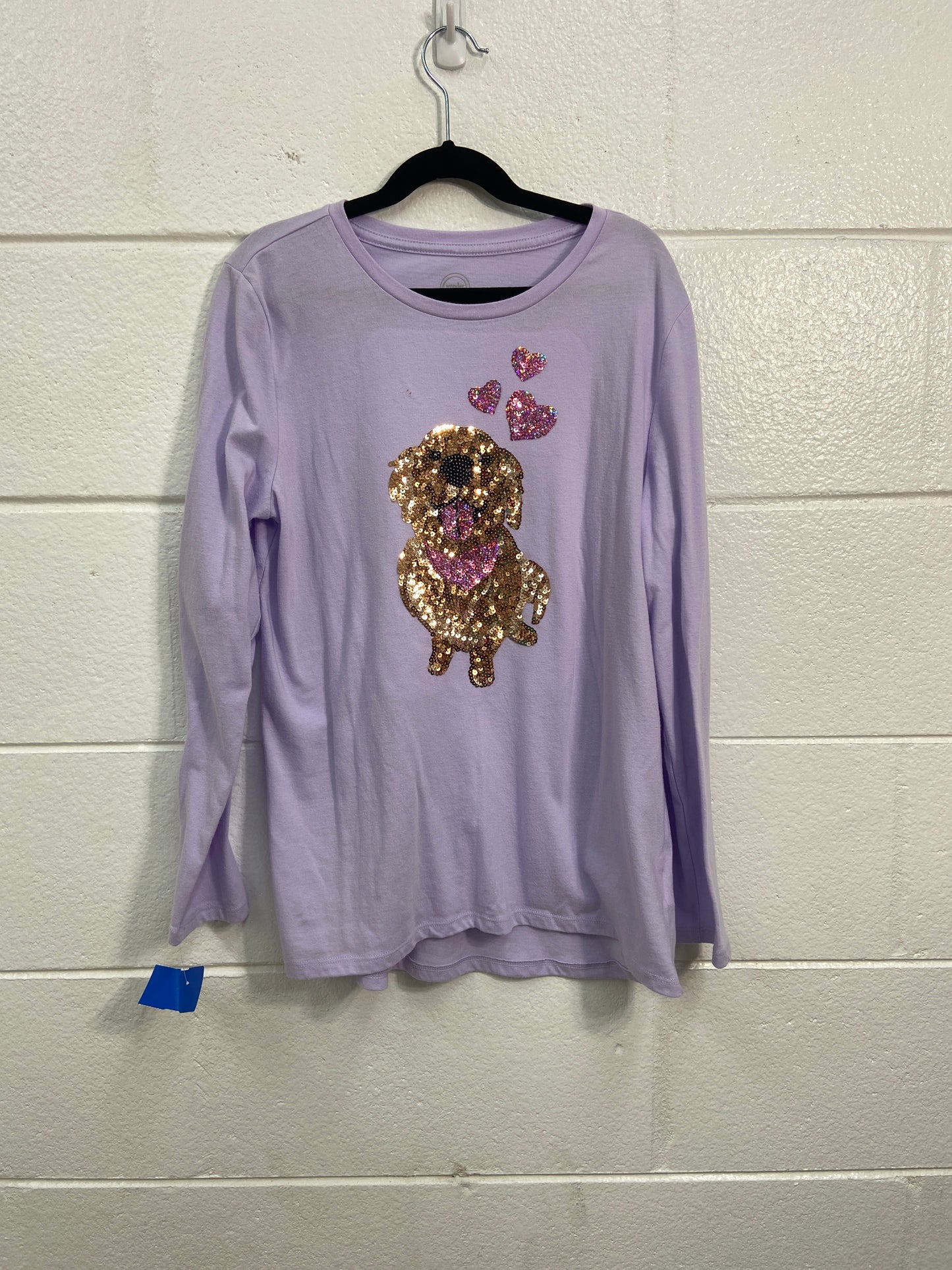 WONDER NATION TOP LONG SLEEVE 14/16 GIRLS