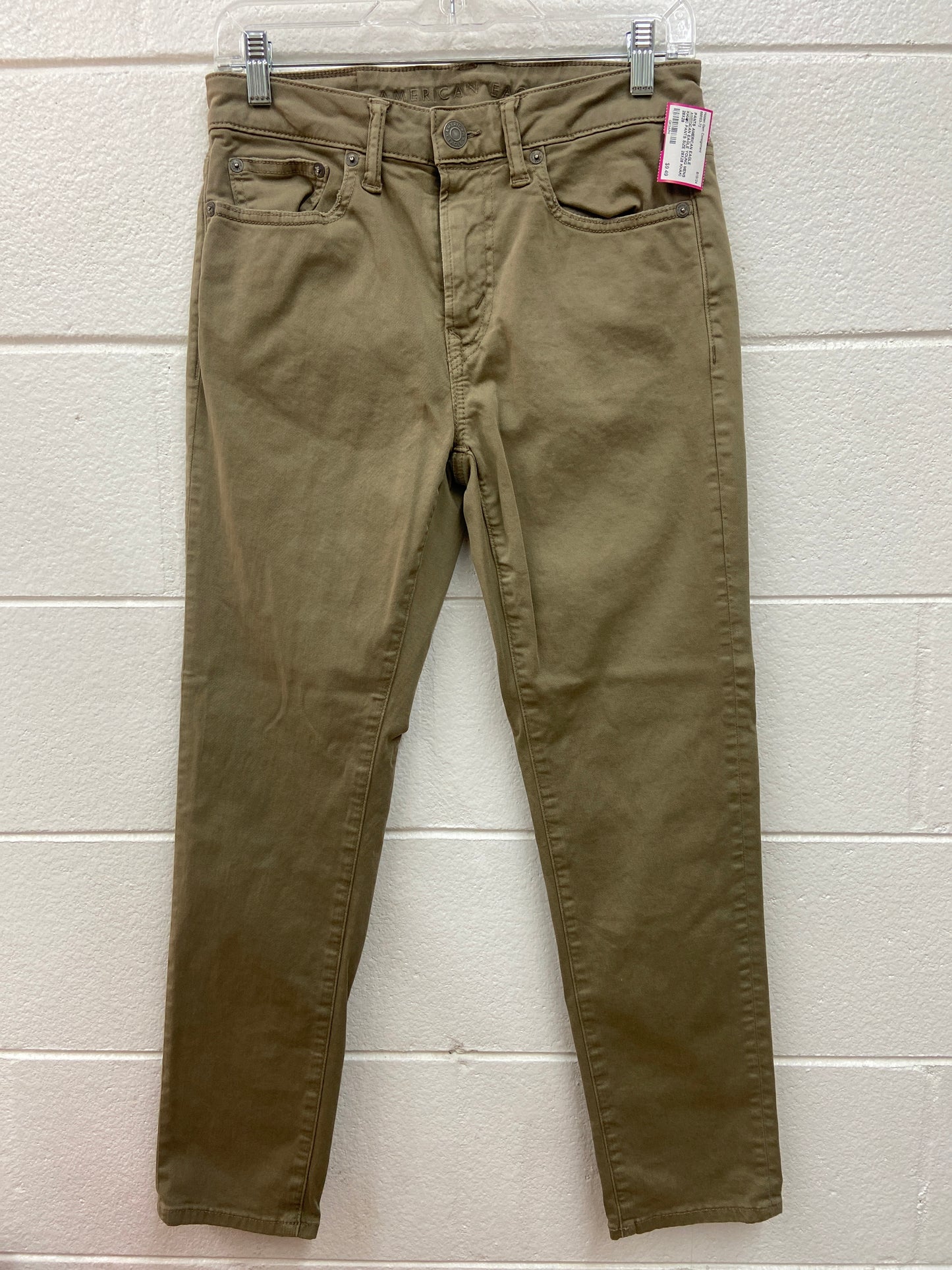 AMERICAN EAGLE YOUNG MENS KHAKI PANTS SIZE 28X28