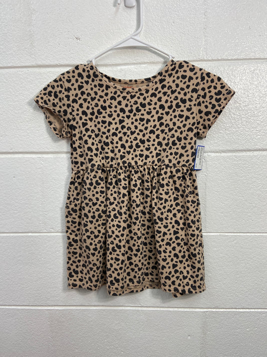 CAT & JACK 4/5T CHEETAH DRESS