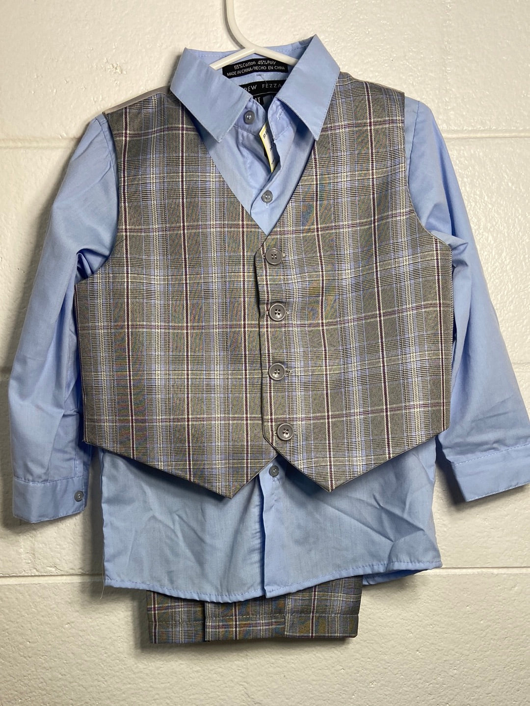 ANDREW FEZZA/ BOYS 4T 3PC OUTFIT
