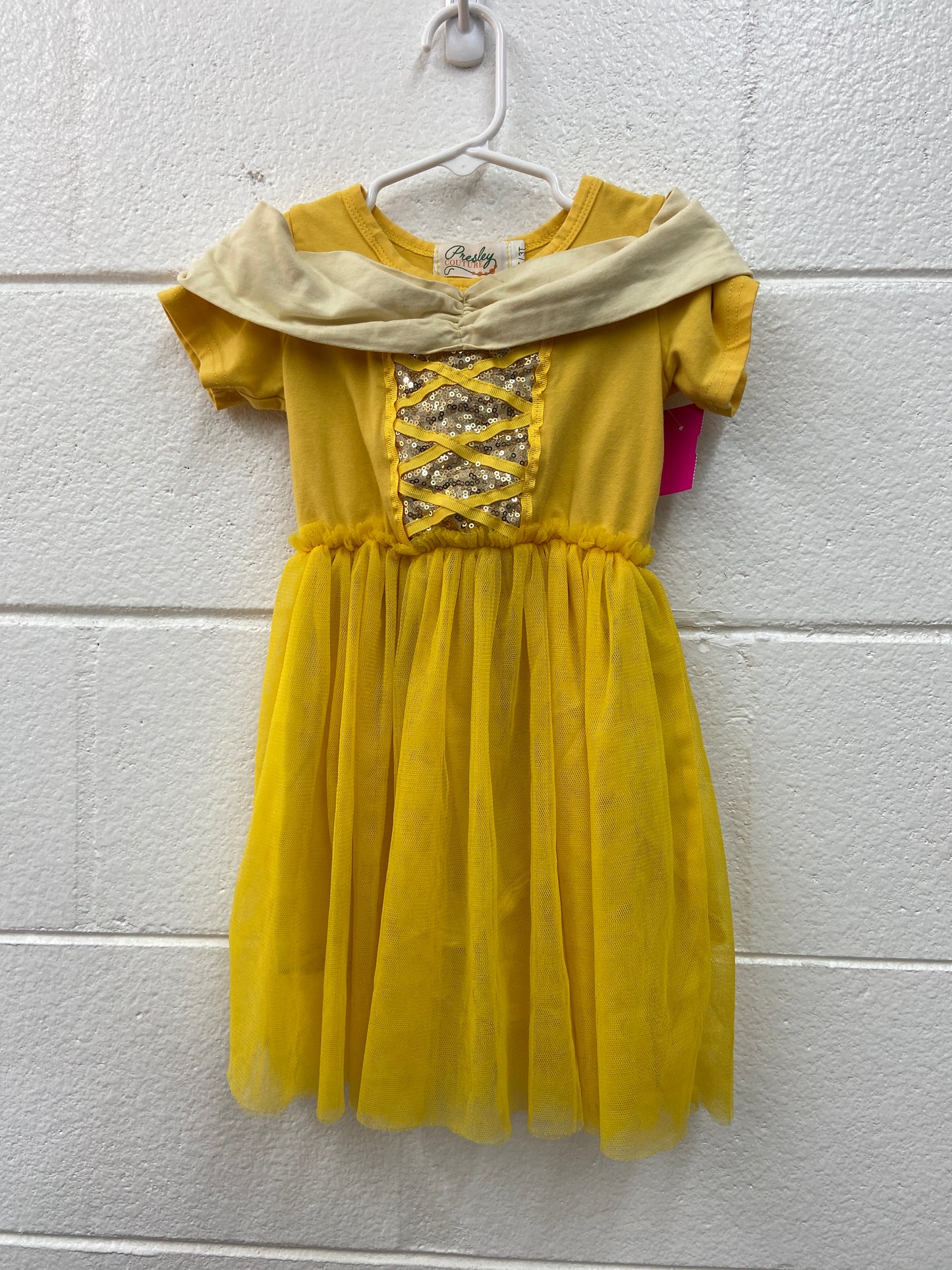 GIRLS 2T/3T BELLE DRESS UP DRESS
