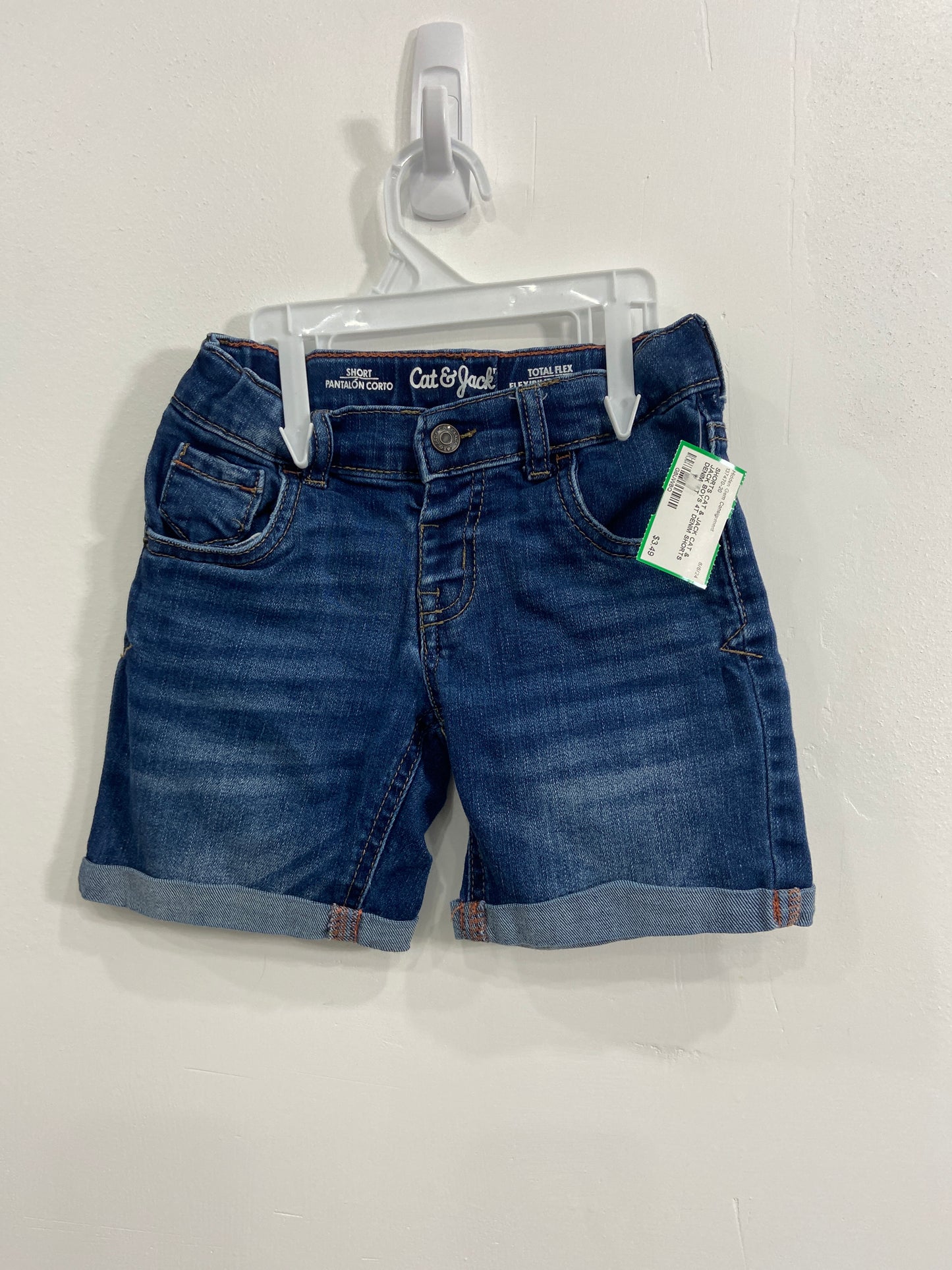 CAT & JACK BOYS 4T DENIM SHORTS