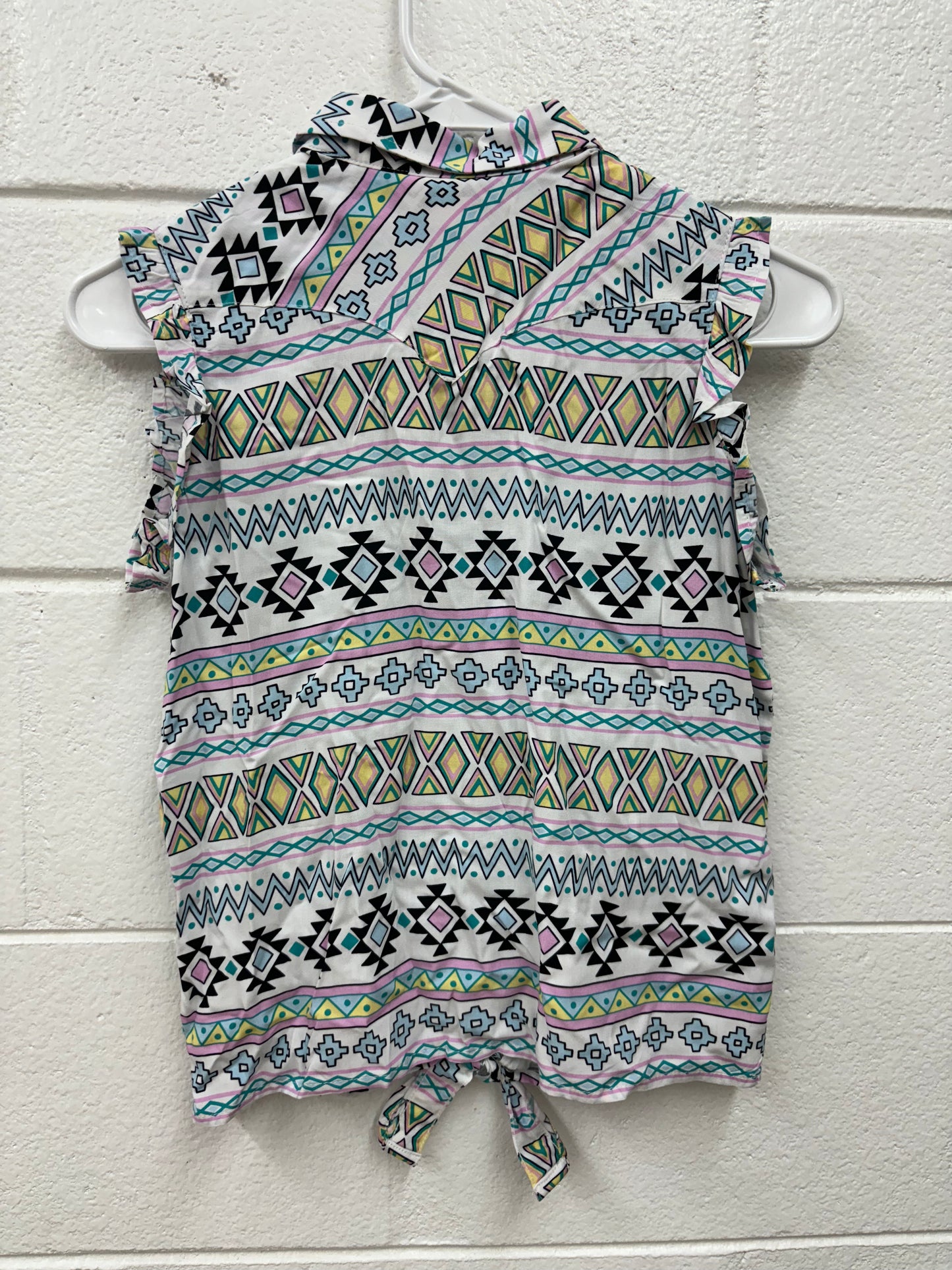 GIRLS WRANGLER BUTTON UP TANK SIZE LARGE