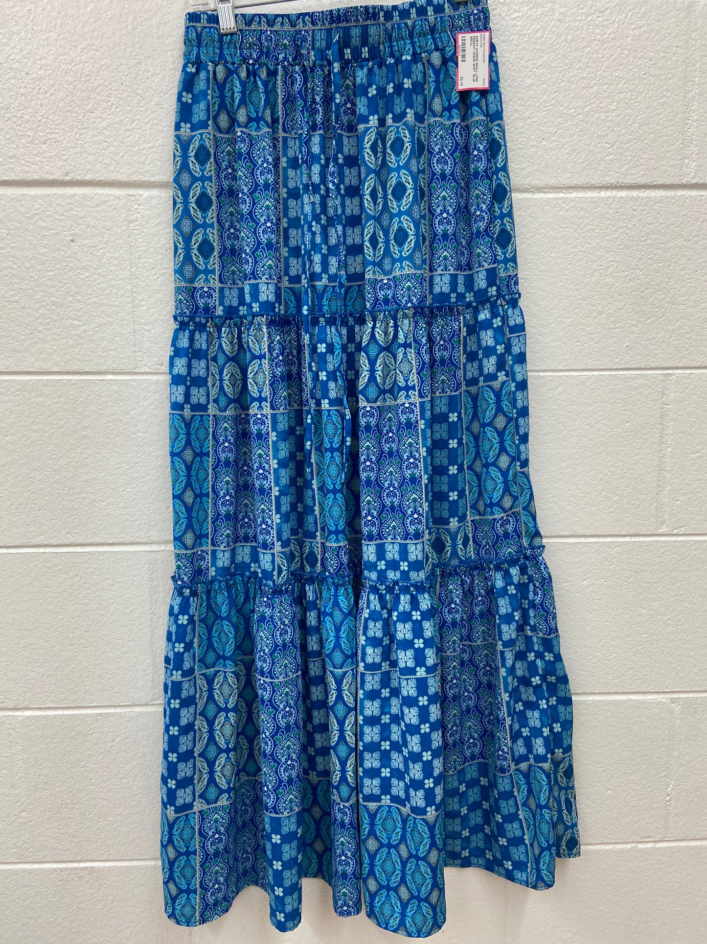 WOMENS SMALL LONG PEASANT DESIGN SKIRT