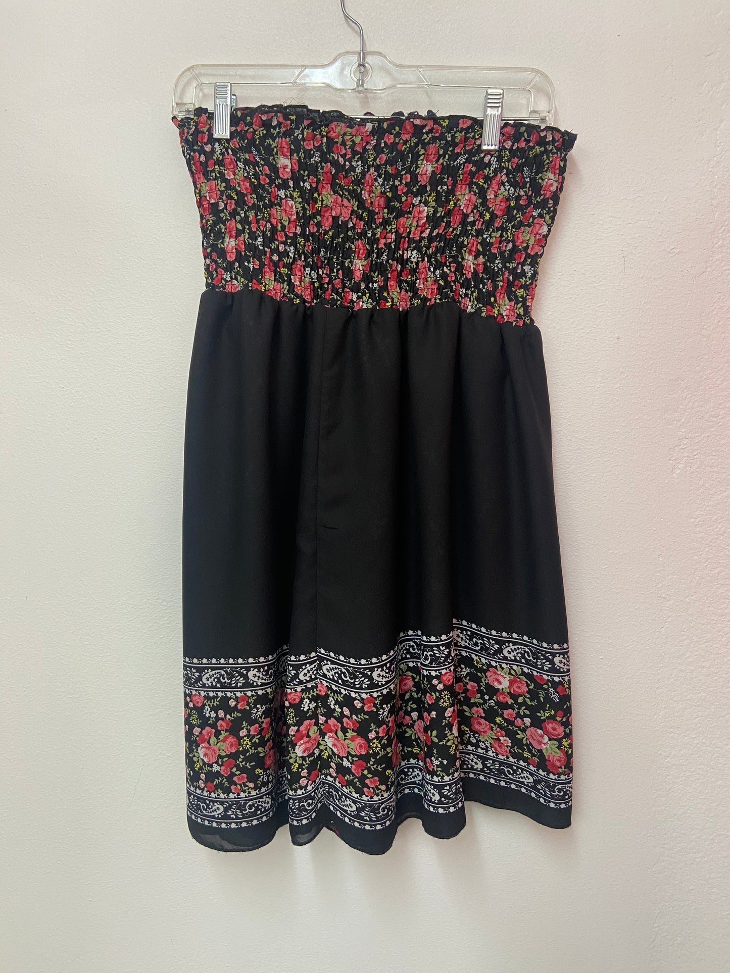 WOMENS XHILARATION LORAL DRESS MED
